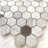 Mosaico in pietra esagonale piastrelle pavimento o parete BELLONA BEIGE