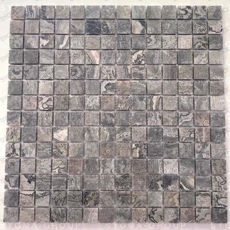 Cucina e bagno in piastrelle di pietra a mosaico in marmo NIZZA GRIS